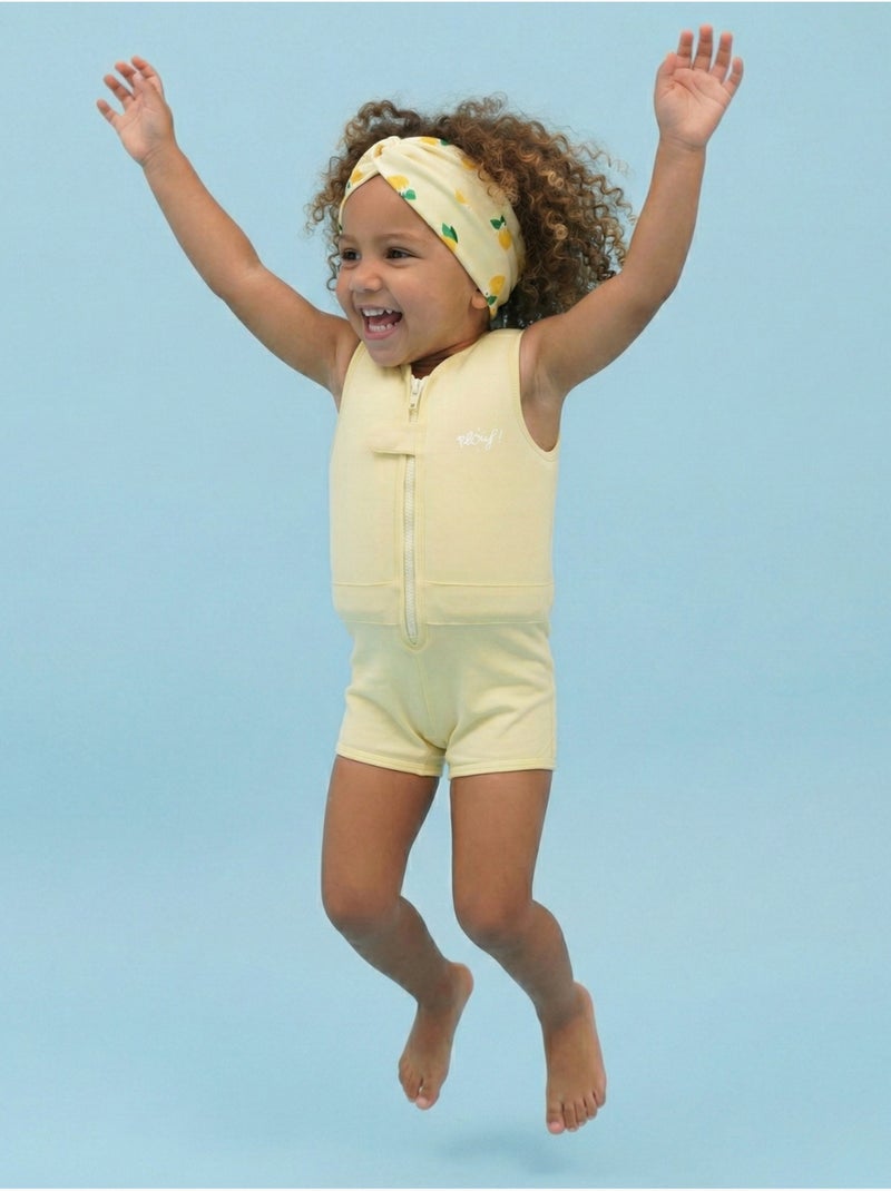 Plouf! Bandeau de tête coloré Jaune citron - Kiabi