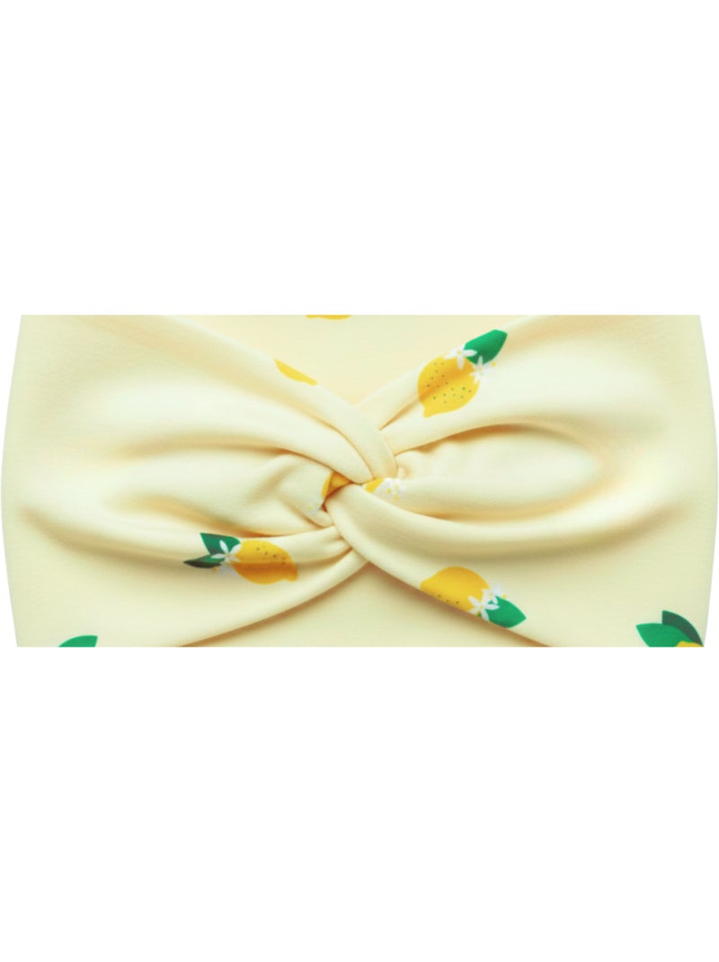 Plouf! Bandeau de tête coloré Jaune citron - Kiabi