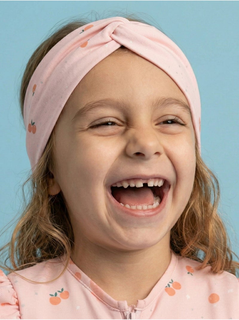 Plouf! Bandeau de tête coloré Orange clémentine - Kiabi