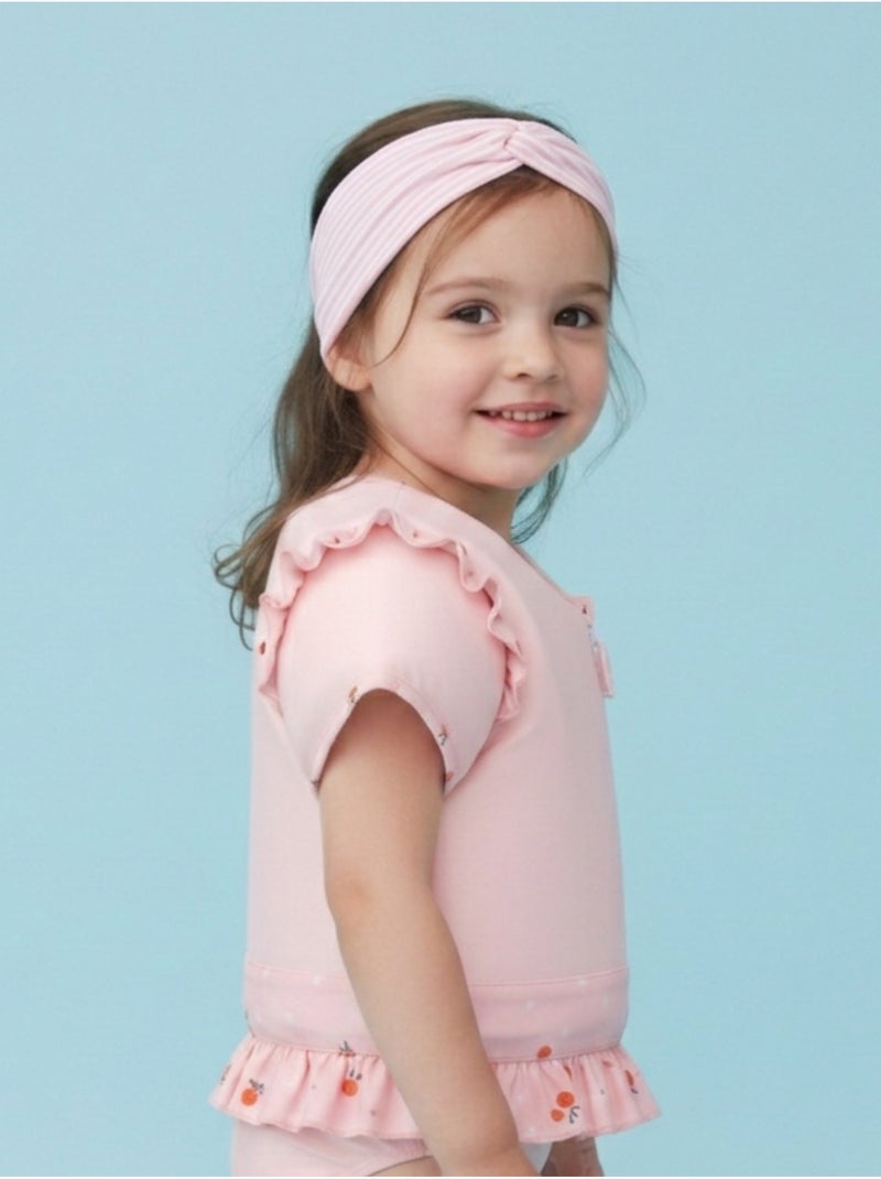 Plouf! Bandeau de tête coloré Rose pâle - Kiabi