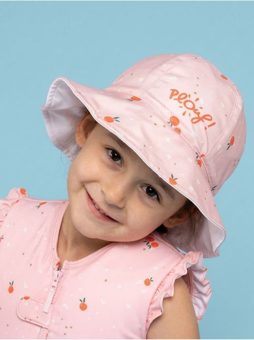 Plouf! Bob de plage Anti-UV réversible - Filles - Kiabi