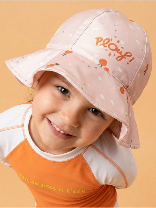 Plouf! Bob de plage Anti-UV réversible - Filles - Kiabi