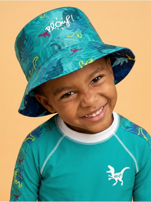 Plouf! Bob de plage Anti-UV réversible - Garçons - Kiabi
