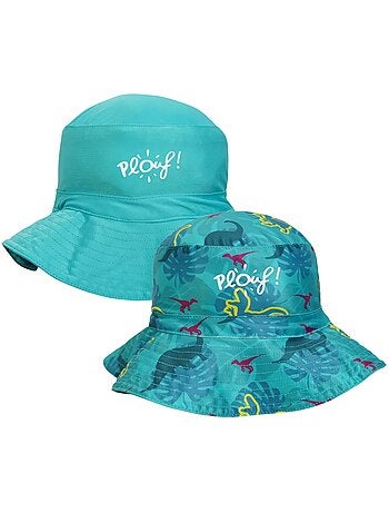 Plouf! Bob de plage Anti-UV réversible - Garçons