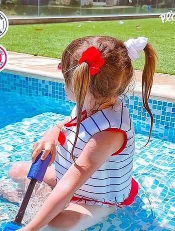 Plouf! Chouchou de natation à cheveux fille