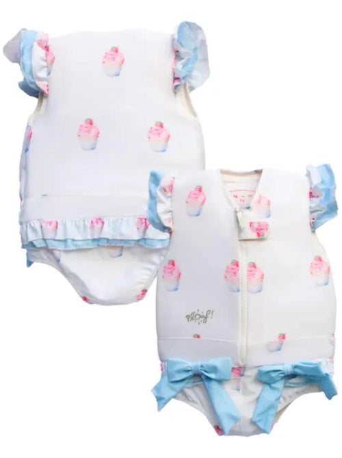 Plouf! Maillot de Bain Charlotte Enfant avec Flotteurs - Accessoire de Natation Fille - Kiabi