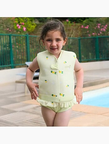 Plouf! Maillot de bain flottant Enfant - Agrume