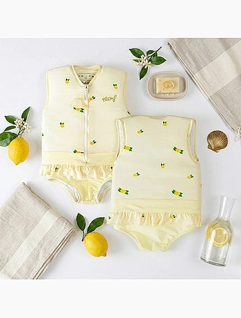 Plouf! Maillot de bain flottant Enfant - Agrume