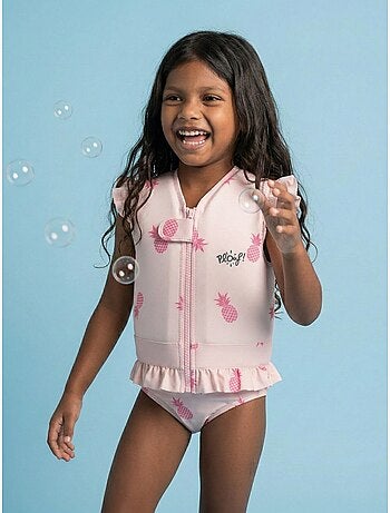 Plouf! Maillot de bain flottant Enfant - Ananas
