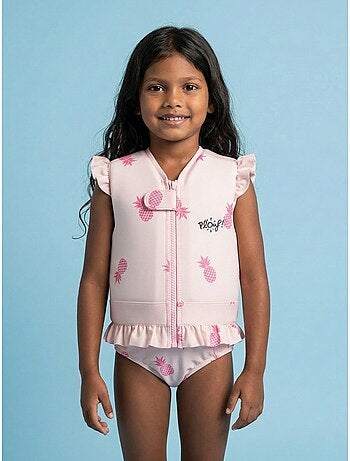Plouf! Maillot de bain flottant Enfant - Ananas