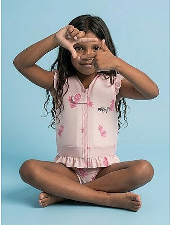 Plouf! Maillot de bain flottant Enfant - Ananas