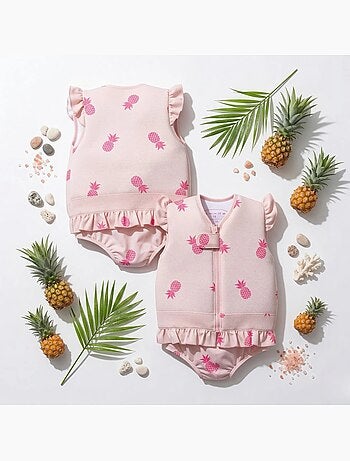 Plouf! Maillot de bain flottant Enfant - Ananas