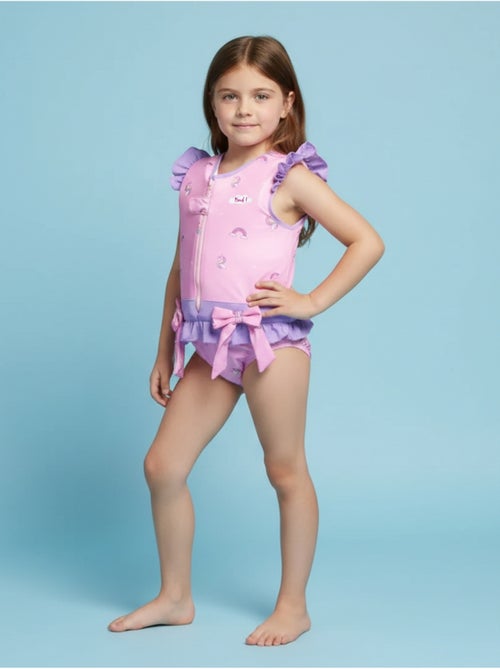 Plouf! Maillot de bain flottant Enfant - Celeste - Kiabi