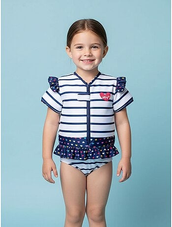 Plouf! Maillot de bain flottant Enfant - Coeur
