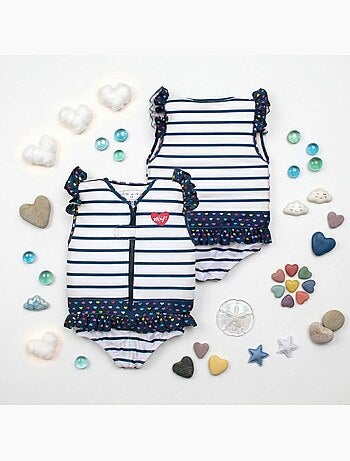 Plouf! Maillot de bain flottant Enfant - Coeur