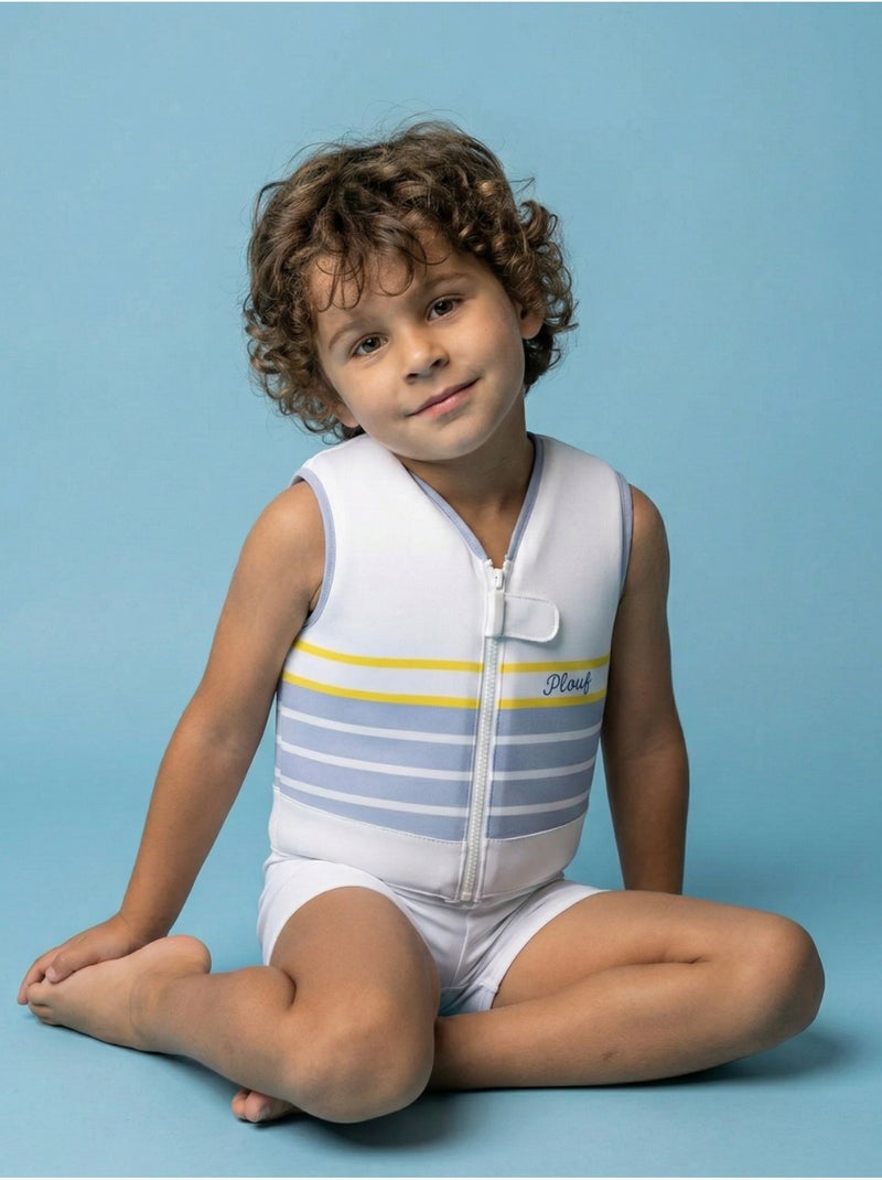 Plouf! Maillot de bain flottant Enfant - Corsaire Blanc - Kiabi