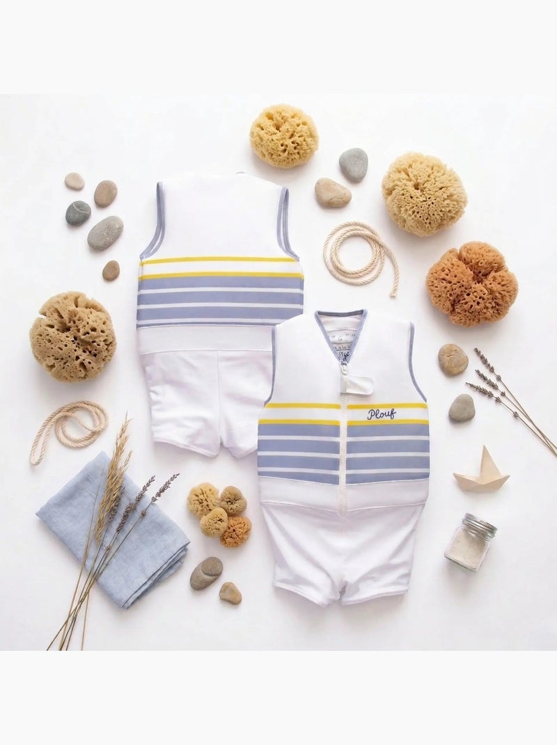 Plouf! Maillot de bain flottant Enfant - Corsaire Blanc - Kiabi