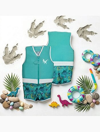 Plouf! Maillot de bain flottant Enfant - Dinosaurus
