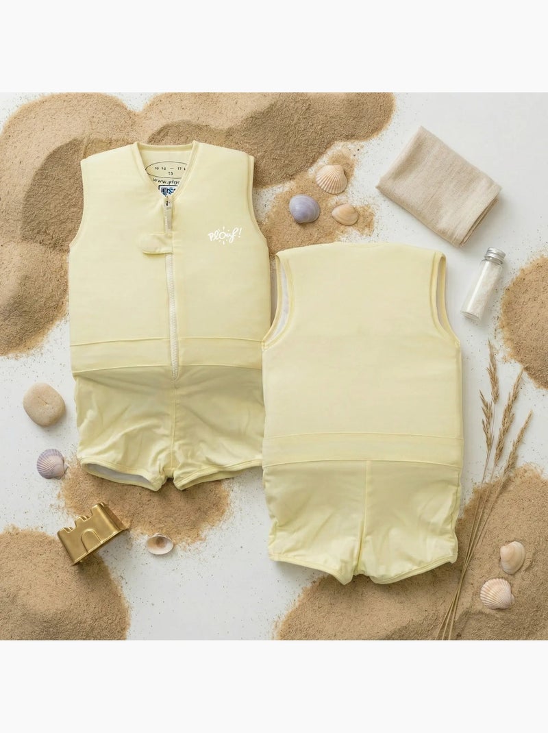 Plouf! Maillot de bain flottant Enfant - Dune Jaune clair - Kiabi