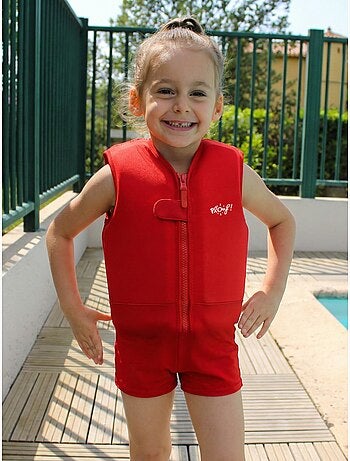 Plouf! Maillot de bain flottant Enfant - Flamme