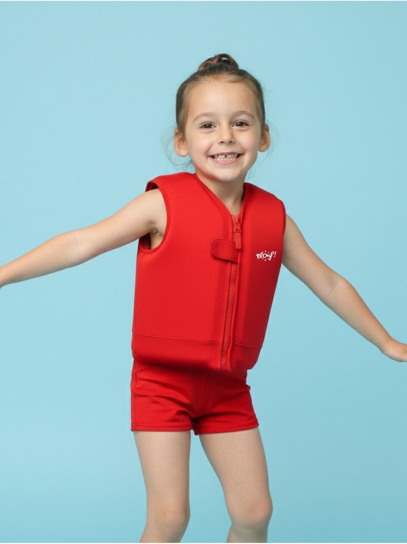 Plouf! Maillot de bain flottant Enfant - Flamme Rouge - Kiabi