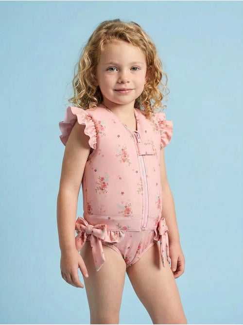 Plouf! Maillot de bain flottant Enfant - Fleurette - Kiabi