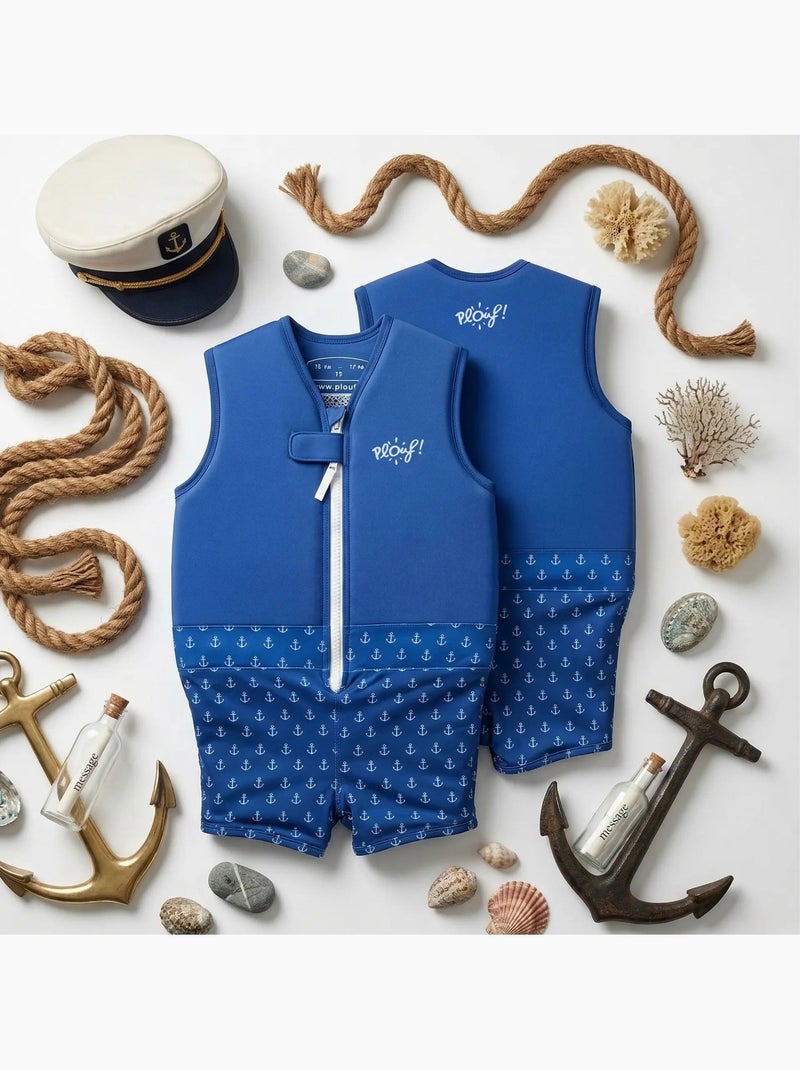 Plouf! Maillot de bain flottant Enfant - Jack Bleu - Kiabi