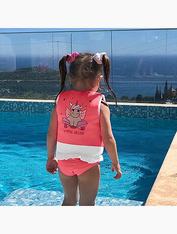 Plouf! Maillot de bain flottant Enfant - Licorne