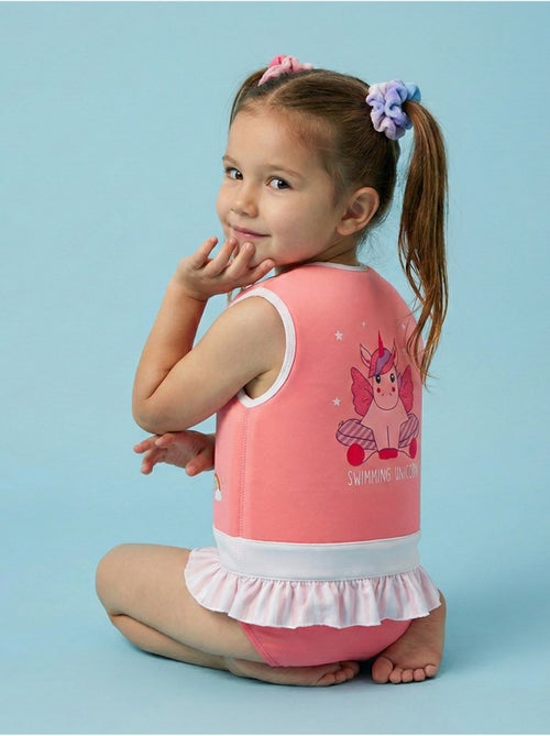 Plouf! Maillot de bain flottant Enfant - Licorne - Kiabi