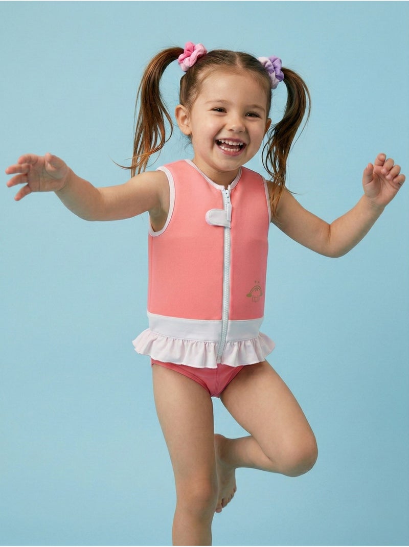 Plouf! Maillot de bain flottant Enfant - Licorne Rose - Kiabi