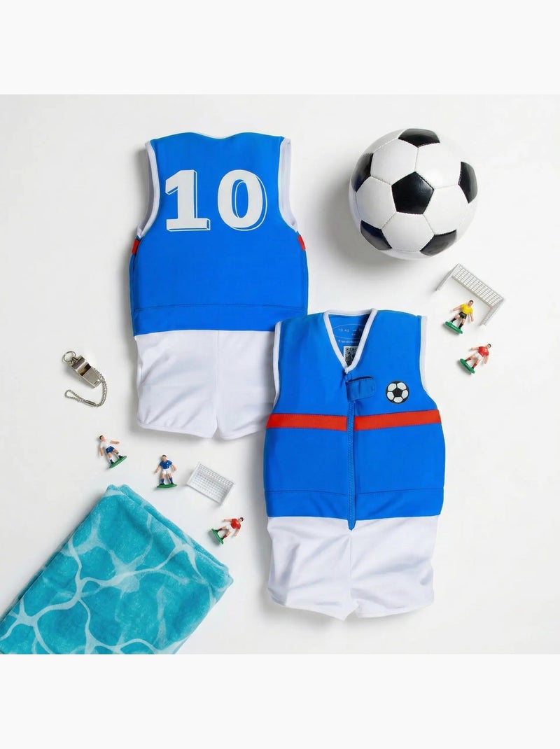 Plouf! Maillot de bain flottant Enfant - Lyrone Bleu - Kiabi