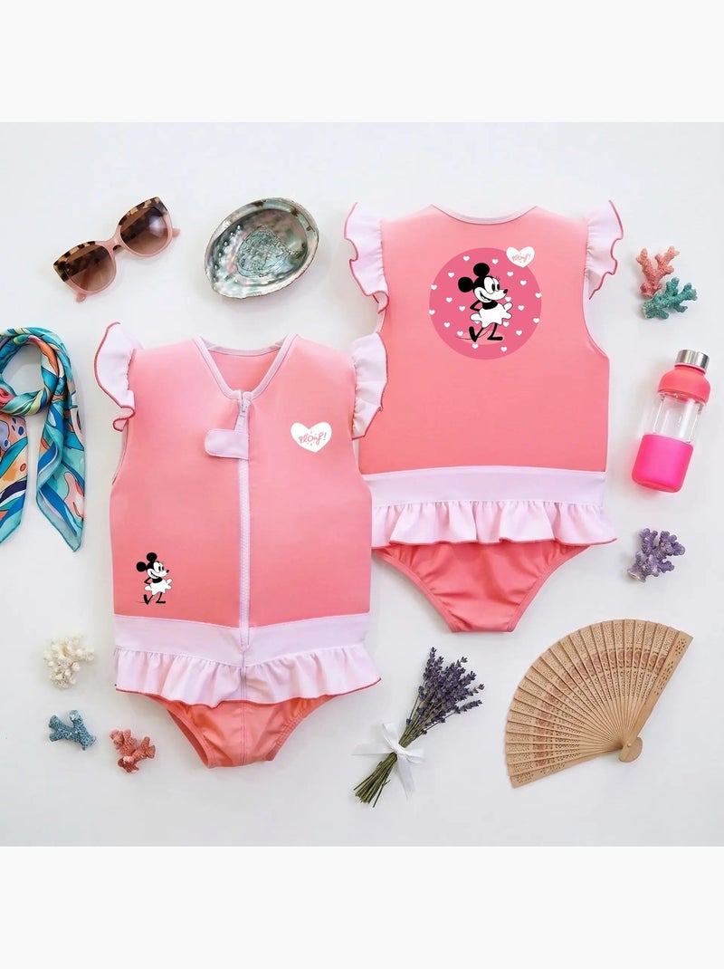 Plouf! Maillot de bain flottant Enfant - Madame Corail - Kiabi