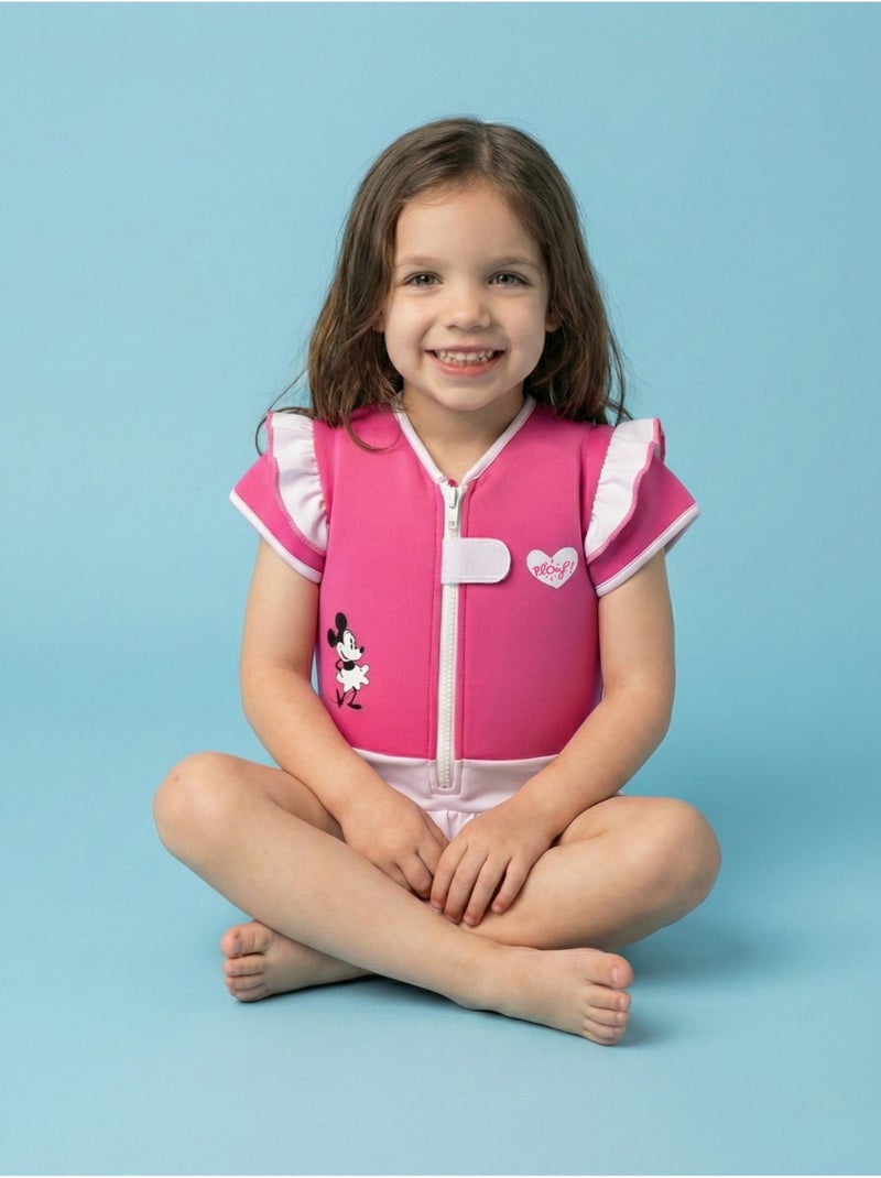 Plouf! Maillot de bain flottant Enfant - Madame Rose fushia - Kiabi