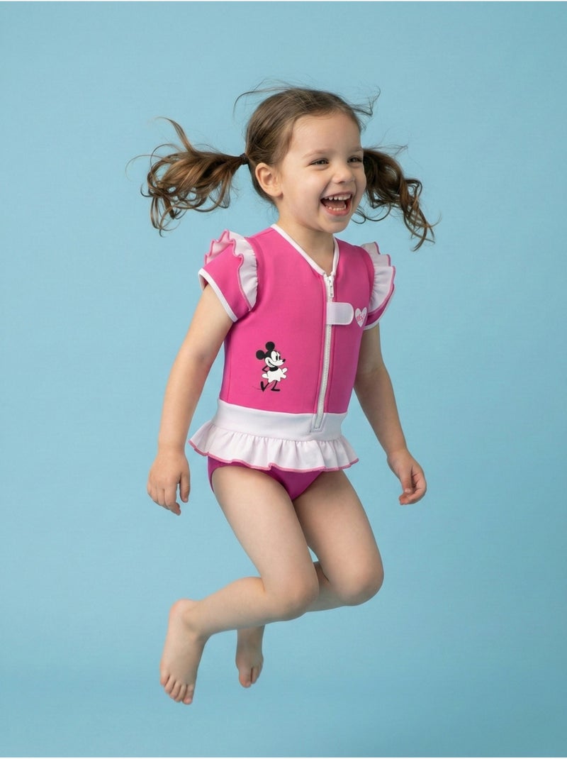 Plouf! Maillot de bain flottant Enfant - Madame Rose fushia - Kiabi