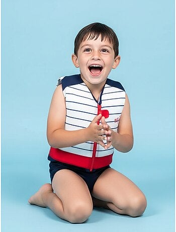 Plouf! Maillot de bain flottant Enfant - Marin