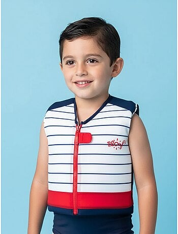 Plouf! Maillot de bain flottant Enfant - Marin