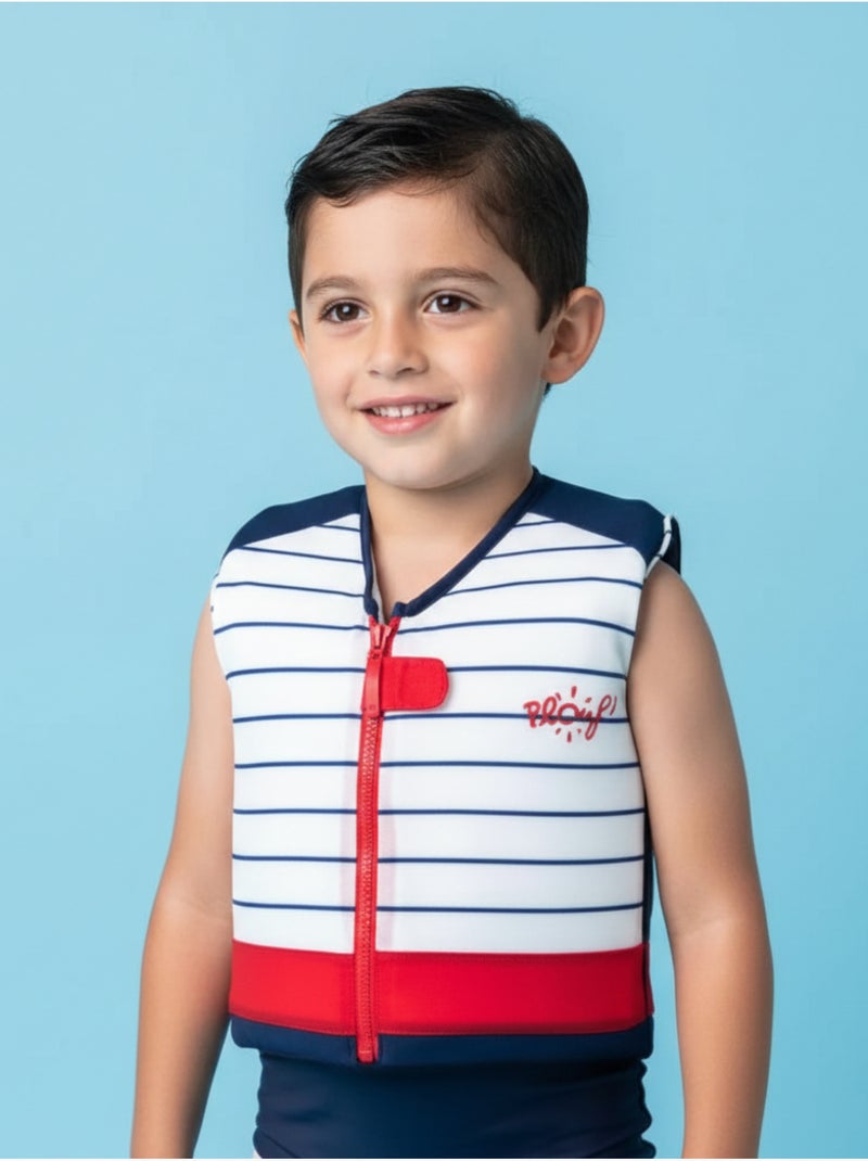 Plouf! Maillot de bain flottant Enfant - Marin Bleu - Kiabi