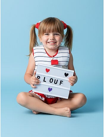 Plouf! Maillot de bain flottant Enfant - Marinette