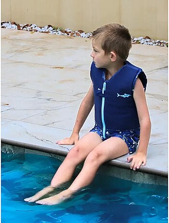 Plouf! Maillot de bain flottant Enfant - Megalodon