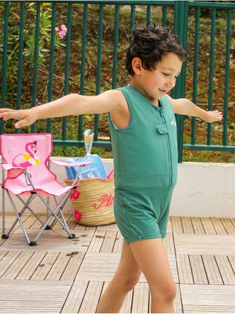 Plouf! Maillot de bain flottant Enfant - Olive Vert olive - Kiabi
