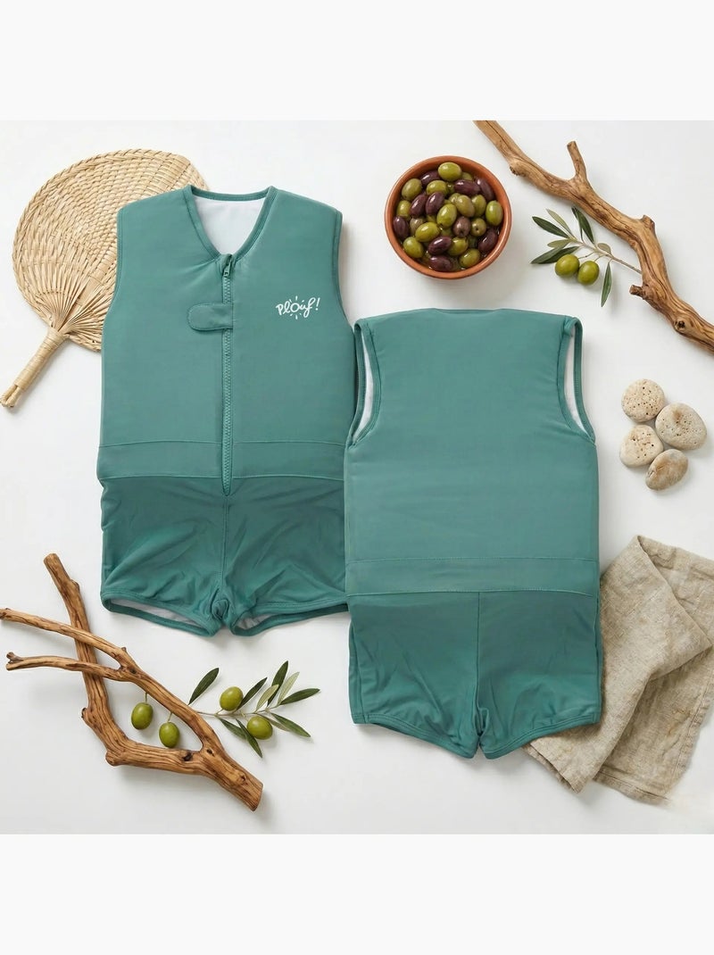 Plouf! Maillot de bain flottant Enfant - Olive Vert olive - Kiabi