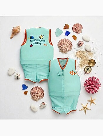 Plouf! Maillot de bain flottant Enfant - Petit Poisson