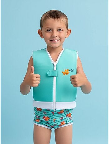 Plouf! Maillot de bain flottant Enfant - Piranha