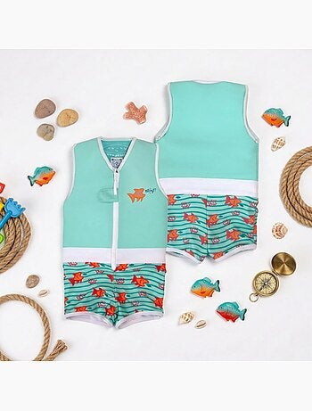 Plouf! Maillot de bain flottant Enfant - Piranha