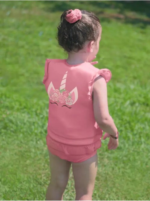 Plouf! Maillot de bain flottant Enfant - Rosy - Kiabi