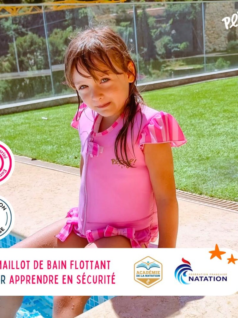 Plouf! Maillot de bain flottant Enfant - Zoe Rose - Kiabi