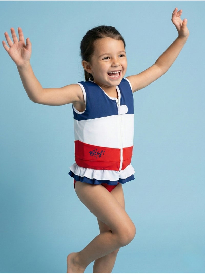 Gilet Flottant Enfant – Combinaison Natation Sécurité, Sangle Entrejambe Et Néoprène Anti-frottement – Garçon Et Fille Dès 1 An