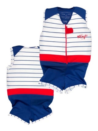 Plouf! Maillot de Bain Marin Enfant avec Flotteurs