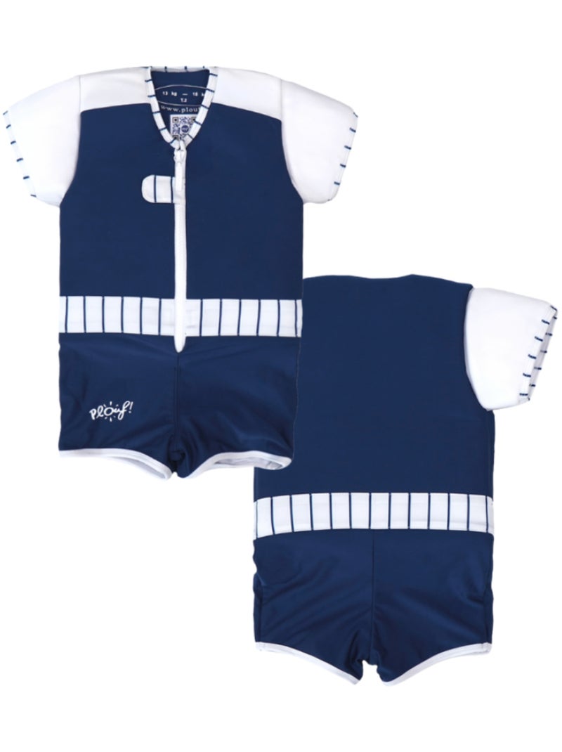 Plouf! Maillot de Bain Moussaillon Enfant avec Flotteurs Bleu - Kiabi