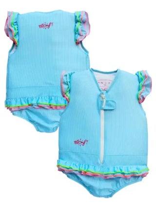 Plouf! Maillot de Bain Nana Enfant avec Flotteurs - Accessoire de Natation Fille